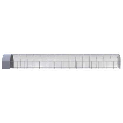 Kippenren 3x16x2 m gegalvaniseerd staal