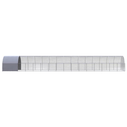 Kippenren 3x16x2 m gegalvaniseerd staal
