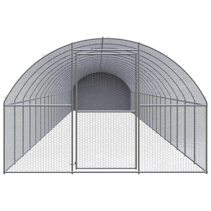 Kippenren 3x20x2 m gegalvaniseerd staal