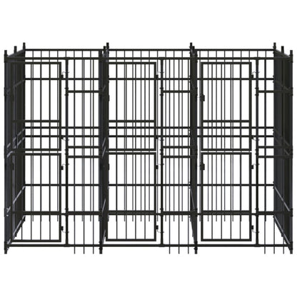 Hondenkennel 5,53 m² staal