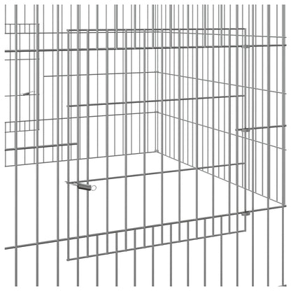 Konijnenkooi 110x110x55 cm gegalvaniseerd ijzer