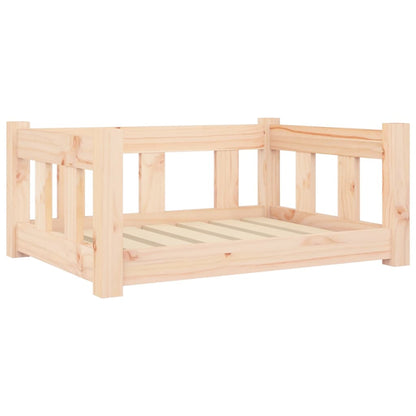 Hondenmand 65,5x50,5x28 cm massief grenenhout