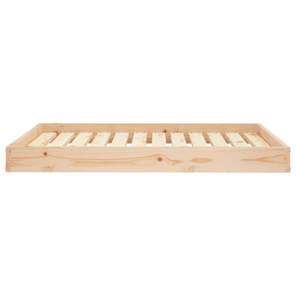 Hondenmand 101,5x74x9 cm massief grenenhout