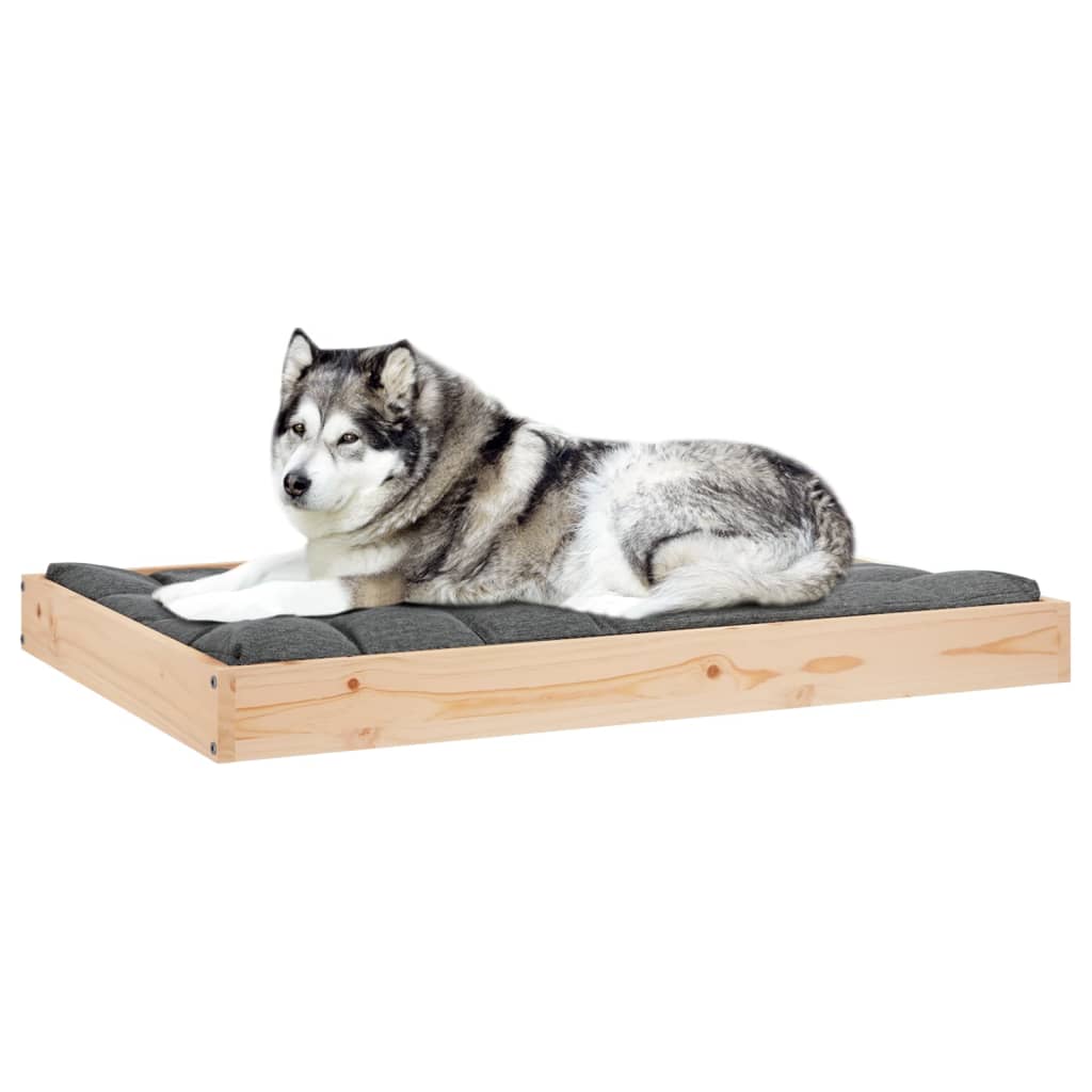 Hondenmand 101,5x74x9 cm massief grenenhout
