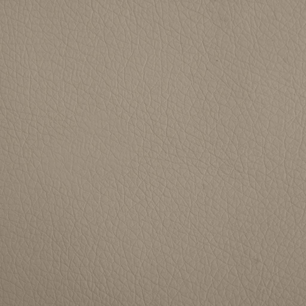 Hondenmand 80x45x30 cm kunstleer cappuccinokleurig