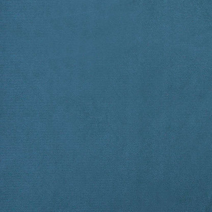 Hondenmand 60x40x30 cm fluweel blauw