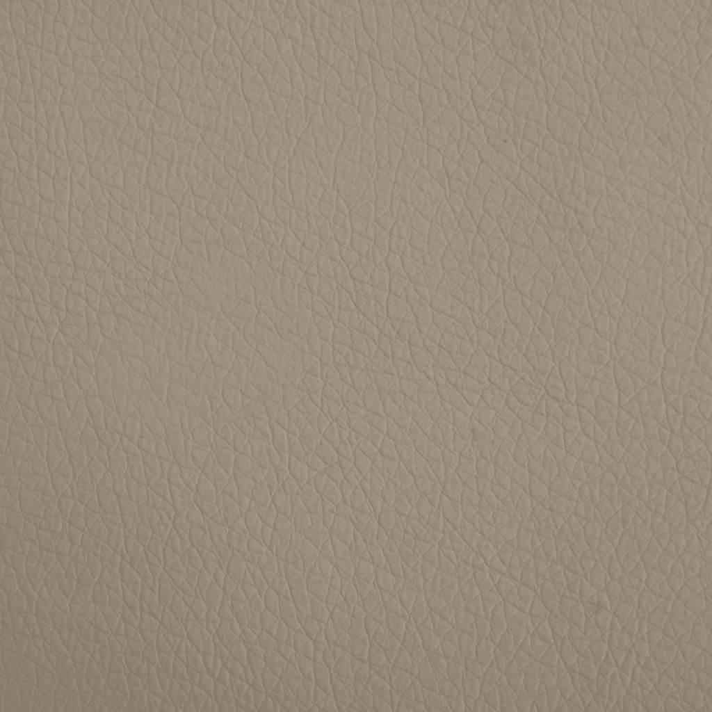 Hondenmand 60x40x30 cm kunstleer cappuccinokleurig