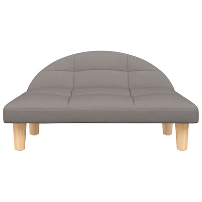 Hondenmand 70x52x30 cm stof taupe