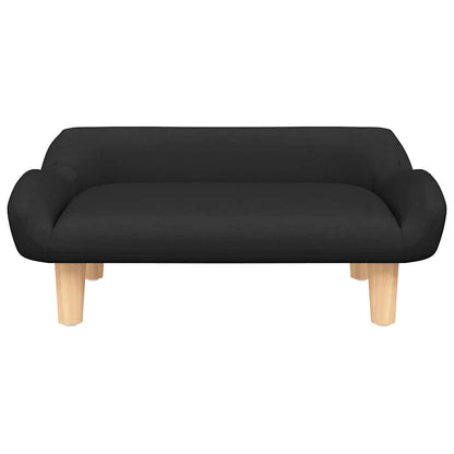 Hondenmand 70x40x24 cm stof zwart