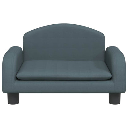 Hondenmand 50x40x30 cm stof donkergrijs