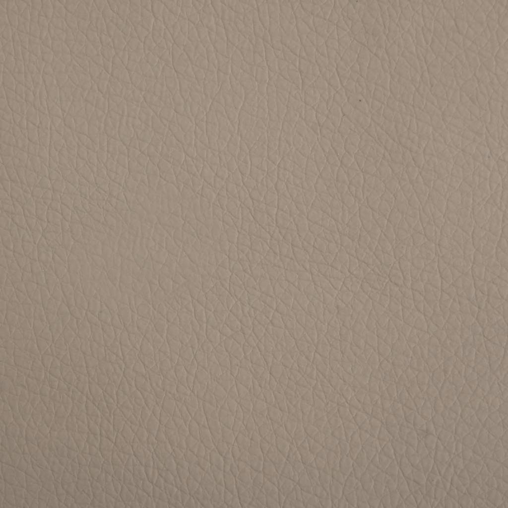 Hondenmand 50x40x30 cm kunstleer cappuccinokleurig