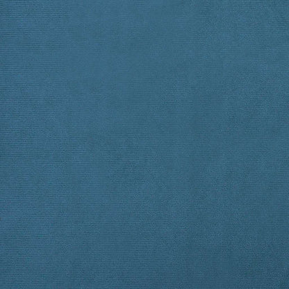 Hondenmand 100x54x33 cm fluweel blauw