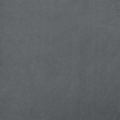 Hondenmand 100x54x33 cm fluweel donkergrijs