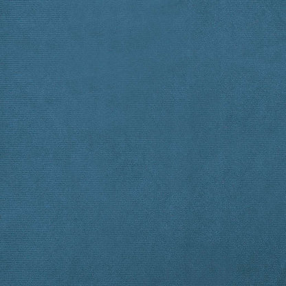 Hondenmand 70x45x33 cm fluweel blauw