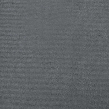 Hondenmand 70x45x33 cm fluweel donkergrijs