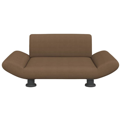 Hondenmand 70x45x28 cm stof bruin
