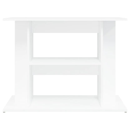 Aquariumstandaard 80x35x60 cm bewerkt hout wit