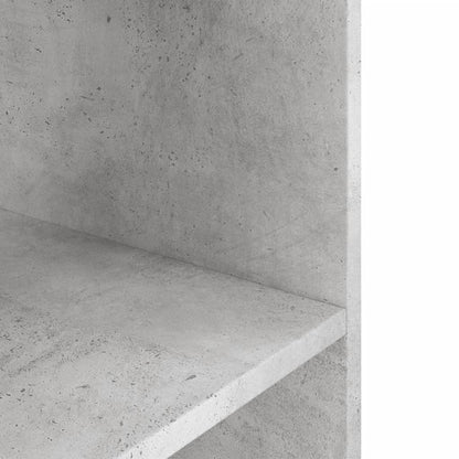 Aquariumstandaard 100x40x60 cm bewerkt hout betongrijs