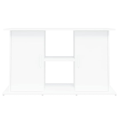 Aquariumstandaard 101x41x58 cm bewerkt hout wit