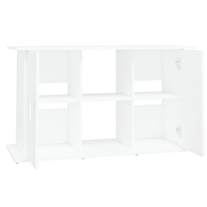 Aquariumstandaard 101x41x58 cm bewerkt hout wit