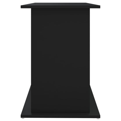 Aquariumstandaard 121x41x58 cm bewerkt hout zwart