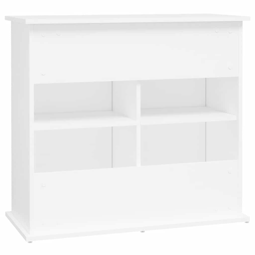Aquariumstandaard 81x36x73 cm bewerkt hout wit