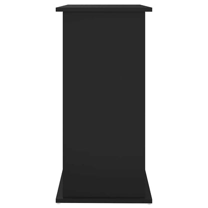 Aquariumstandaard 81x36x73 cm bewerkt hout zwart