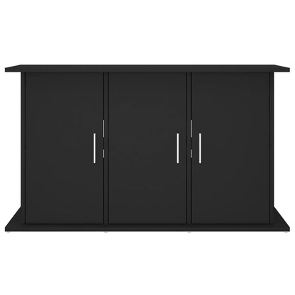 Aquariumstandaard 101x41x58 cm bewerkt hout zwart