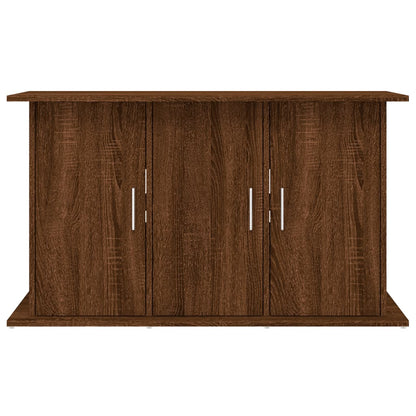 Aquariumstandaard 101x41x58 cm bewerkt hout bruin eikenkleur