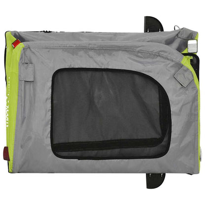 Fietskar voor huisdieren Groen en rood 124.5 x 63.5 x 53 cm