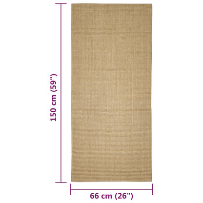 Sisalmat voor krabpaal 66x150 cm