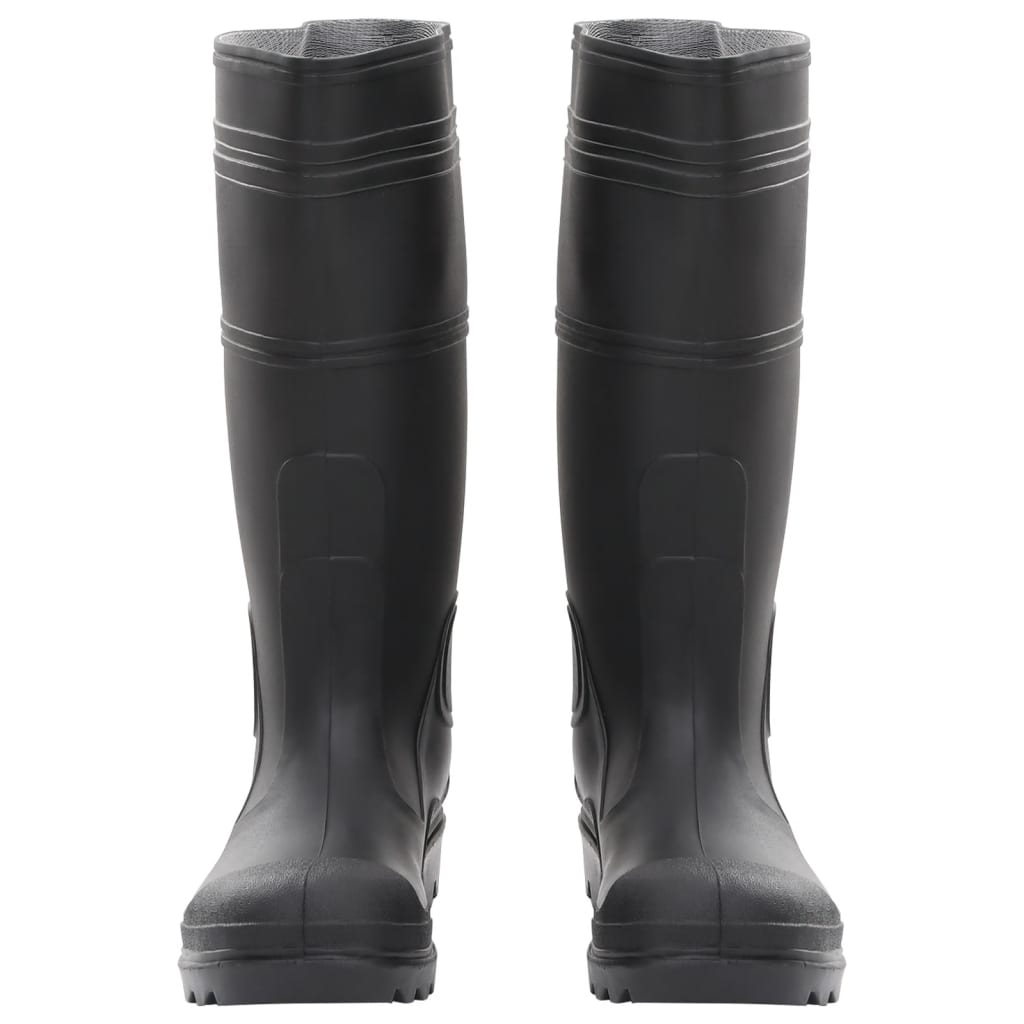 Regenlaarzen maat 39 PVC zwart