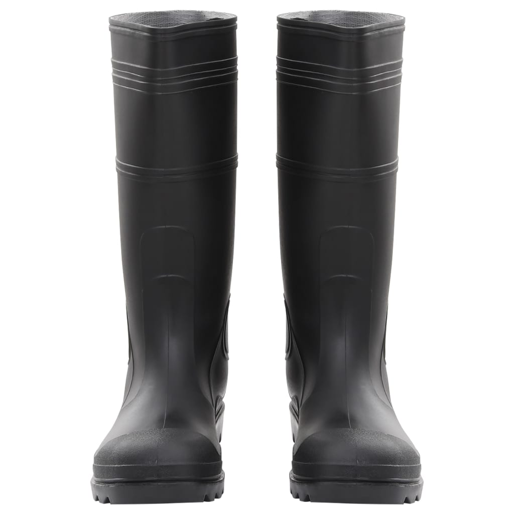 Regenlaarzen maat 46 PVC zwart