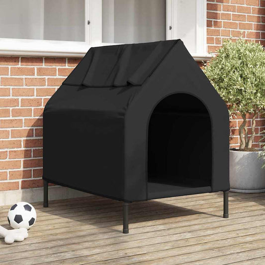 Hondenhuis Zwart 90 x 65 x 85 cm Oxford Stof en Staal