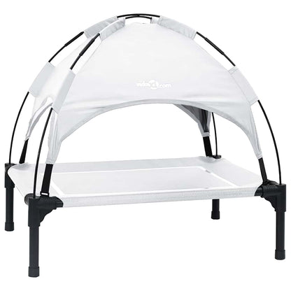 Hondenbed Zilvergrijs s Staal