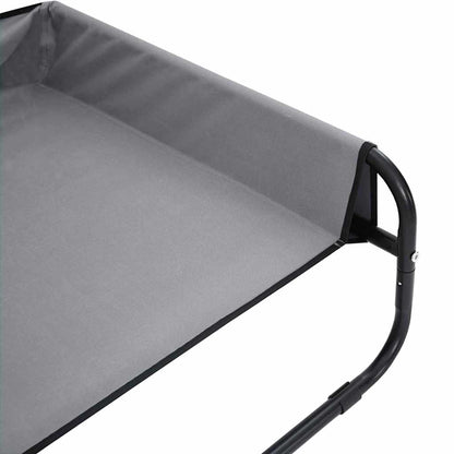 Hondenbed Lichtgrijs s Oxford Stof en Staal