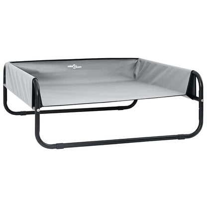 Hondenbed Lichtgrijs s Oxford Stof en Staal