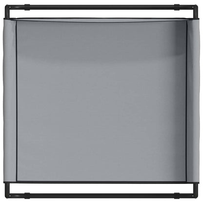 Hondenbed Lichtgrijs ML Oxford Stof en Staal