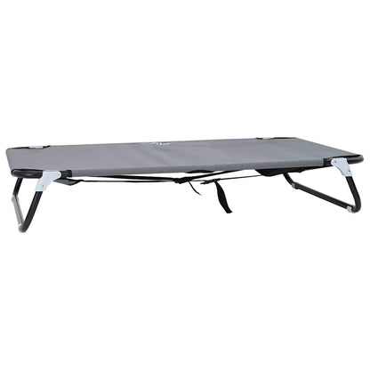 Hondenbed Lichtgrijs 90 x 55 x 18 cm Oxford Stof en Staal