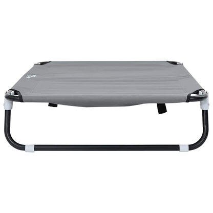 Hondenbed Lichtgrijs 105 x 65 x 18 cm Oxford Stof en Staal
