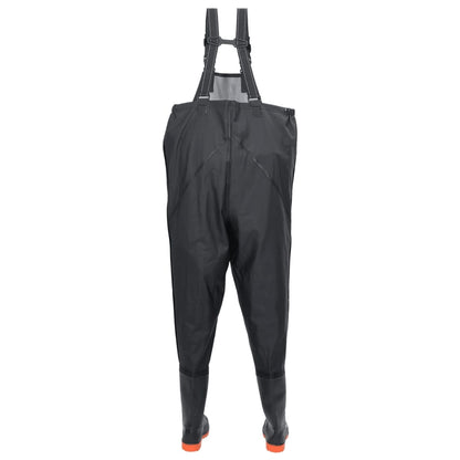 Waadpak met laarzen maat 39 zwart