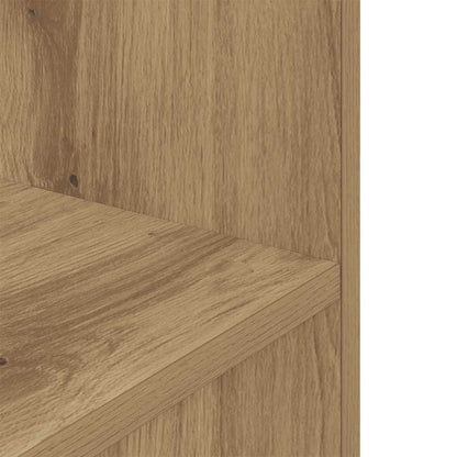Aquariumstandaard 60x30x60cm bewerkt hout artisanaal eikenkleur