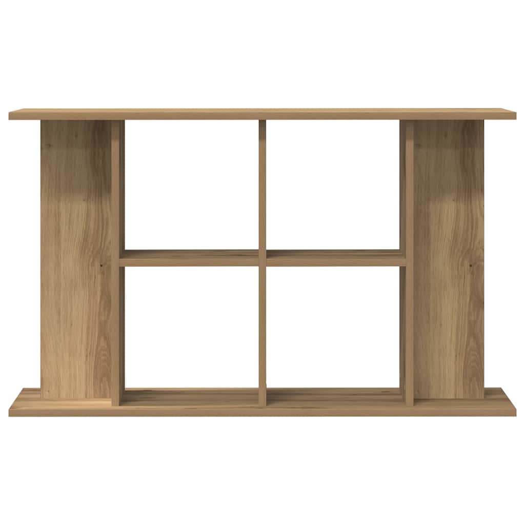 Aquariumstandaard 100x40x60 cm bewerkt hout artisanaal eiken