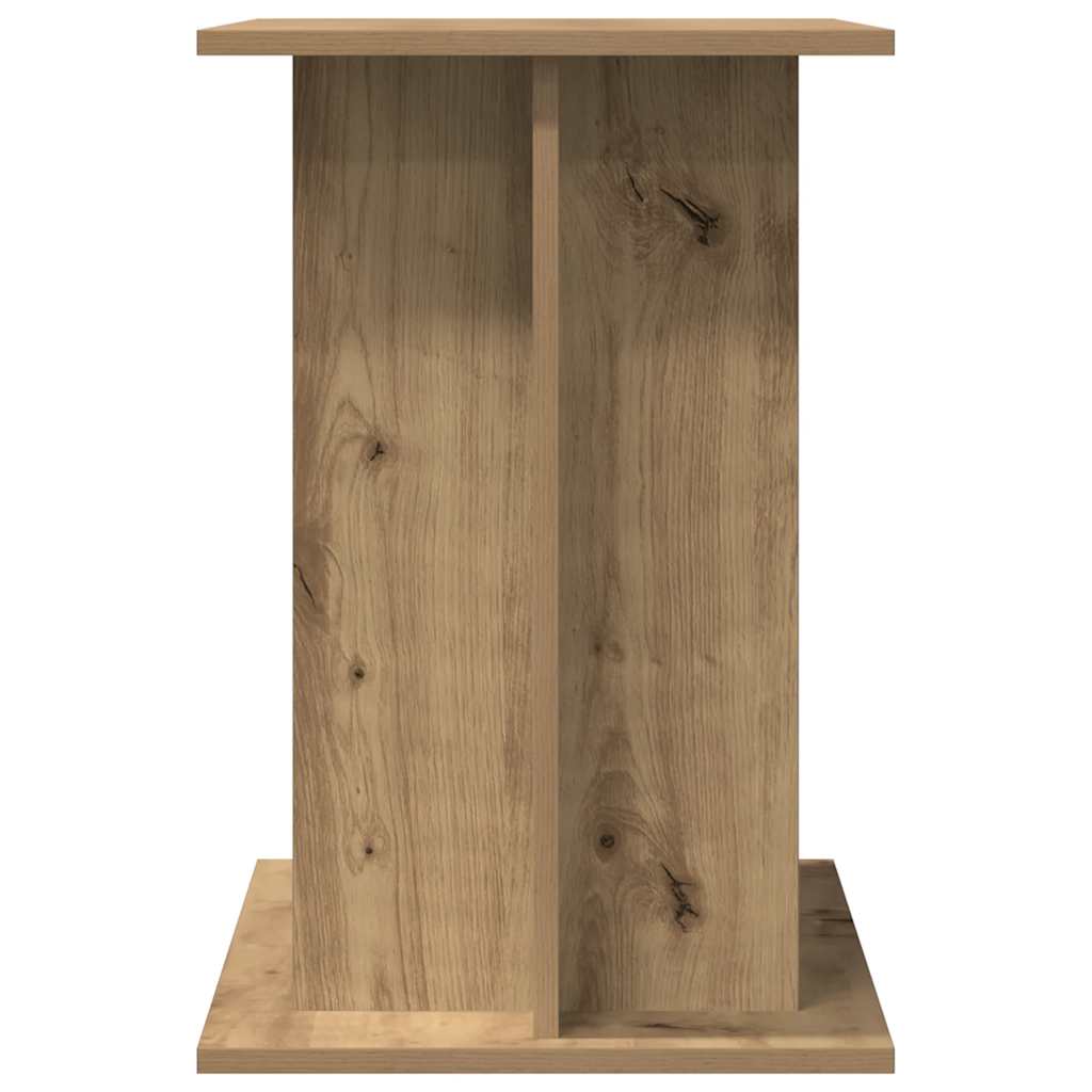 Aquariumstandaard 120x40x60 cm bewerkt hout artisanaal eiken
