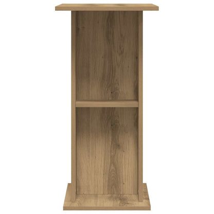 Aquariumstandaard 36x60,5x72,5 cm bewerkt hout artisanaal eiken