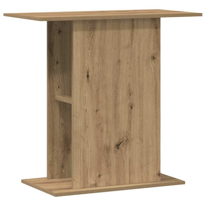 Aquariumstandaard 36x75x72,5 cm bewerkt hout artisanaal eiken