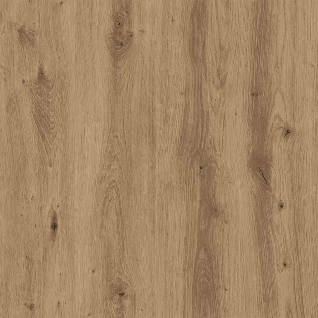 Hondenbench 55x75x65 cm bewerkt hout artisanaal eikenkleurig