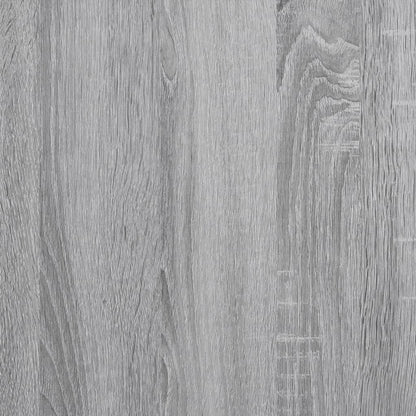 Kattenbakkast 80x50x45 cm bewerkt hout grijs sonoma eikenkleur