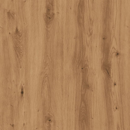 Kattenbakkast 80x50x45 cm bewerkt hout artisanaal eikenkleurig
