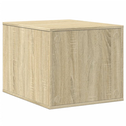 Kattenbakkast 47x59x42 cm bewerkt hout sonoma eikenkleurig